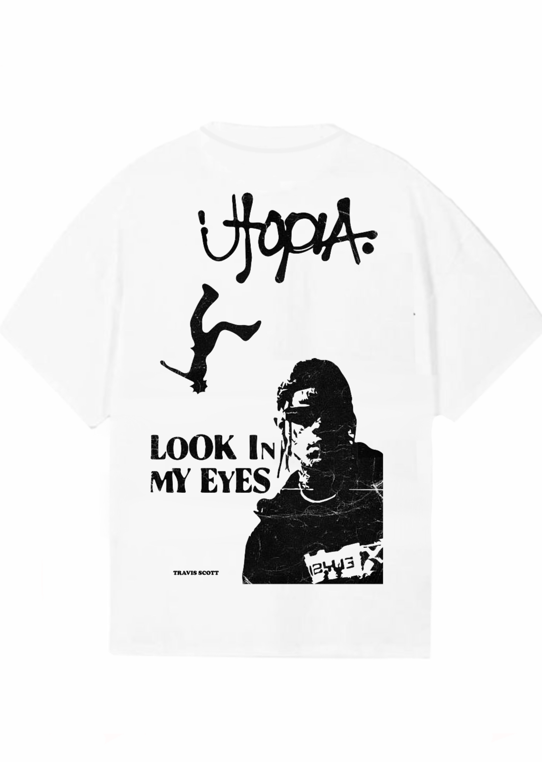 “Look In My Eyes” Utopia Tee